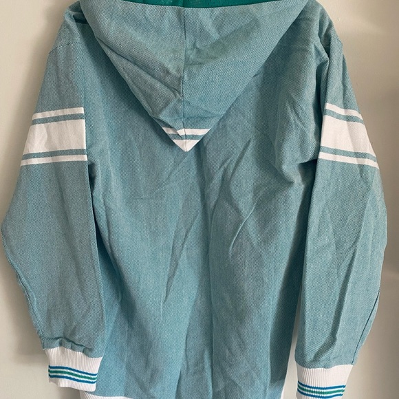 Koza oversized cotton casual beach coverup hoodie - Picture 3 of 4